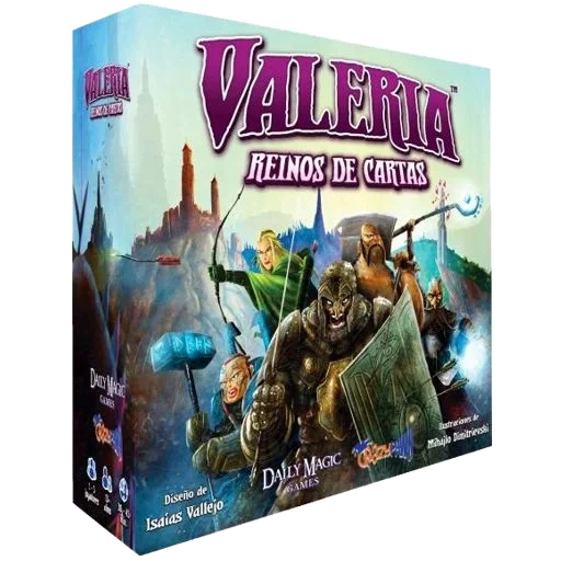 Caja del juego Valeria: Reinos de Cartas