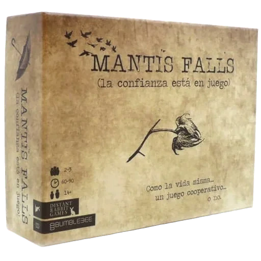 Caja del juego Mantis Falls