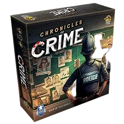 Caja del juego Crónicas del Crimen