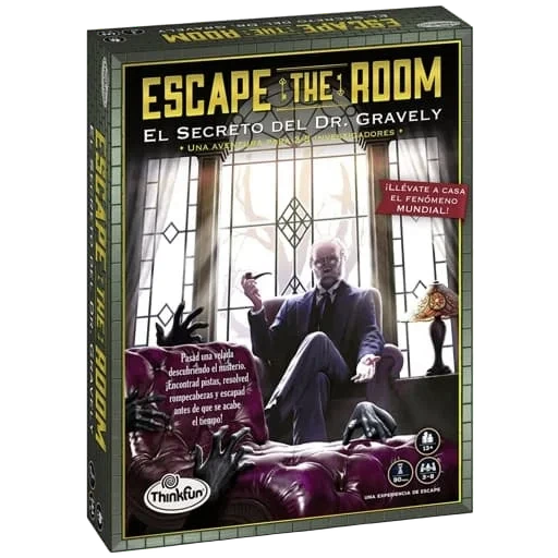 Caja del juego Escape The Room: El secreto del Dr. Gravely