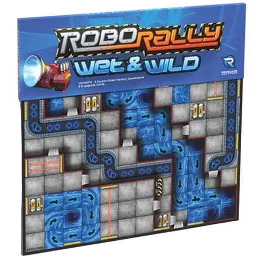 Caja del juego Robo Rally: Wet & Wild