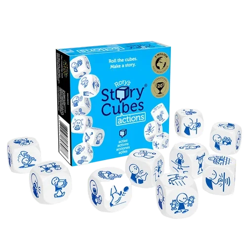 Caja del juego Rory's Story Cubes: Actions
