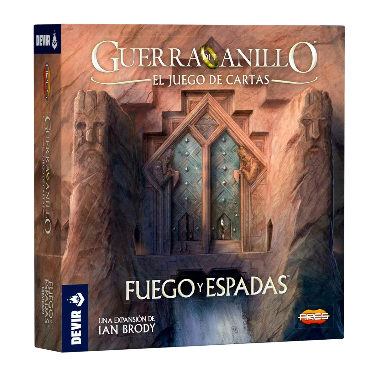 Caja del juego Guerra del Anillo: El juego de cartas