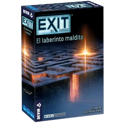 Caja del juego EXIT: El Juego – El laberinto maldito