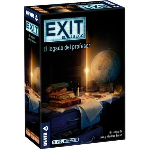 Caja del juego EXIT: El Juego – El legado del profesor