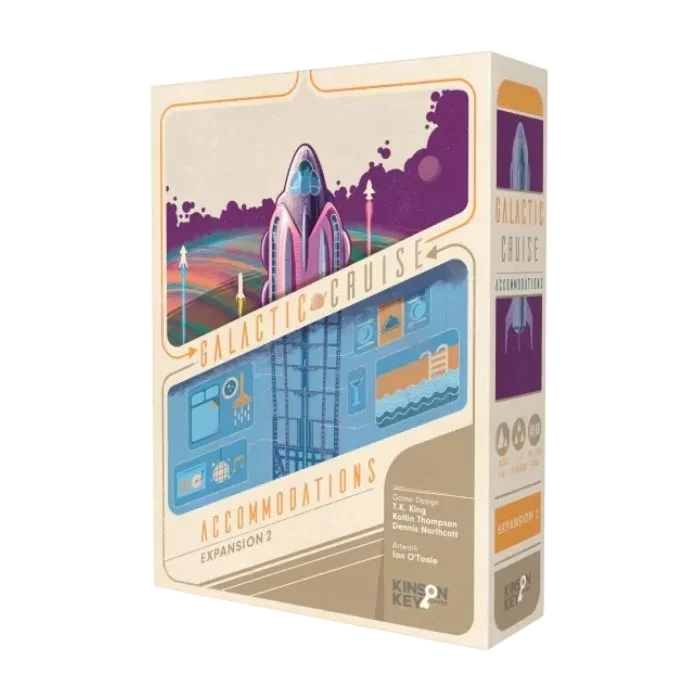Caja del juego Galactic Cruise: Accommodations