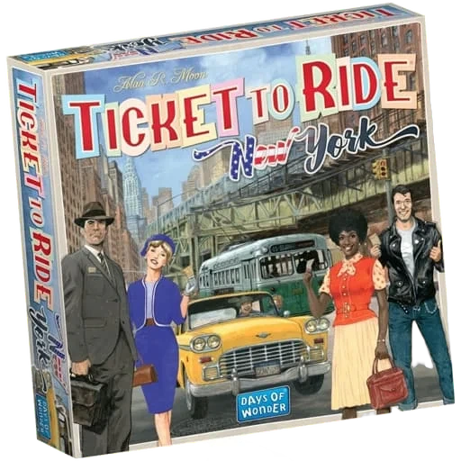 Caja del juego Ticket to Ride: New York