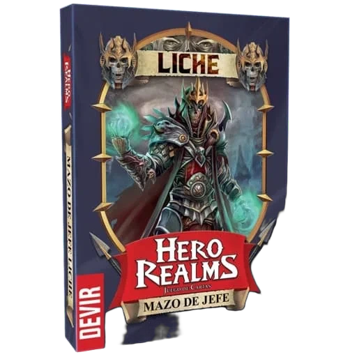 Caja del juego Hero Realms: Mazo de Jefe Liche