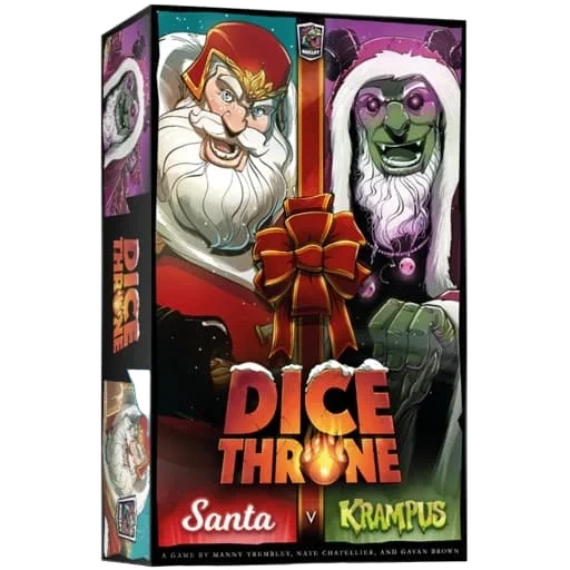 Caja del juego Dice Throne: Santa v. Krampus