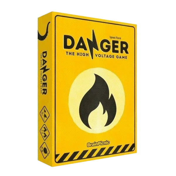 Caja del juego DANGER: The High Voltage Game