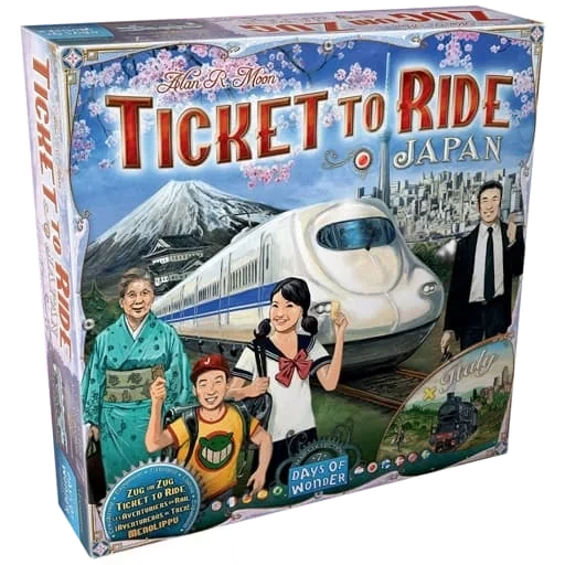 Caja del juego Ticket to Ride Map Collection 7: Japan & Italy