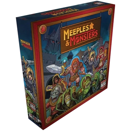 Caja del juego Meeples & Monsters