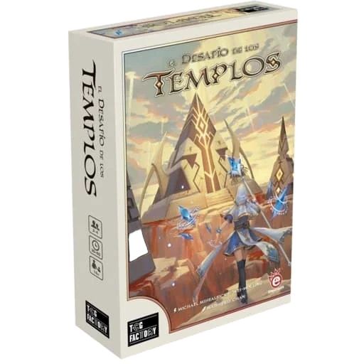 Caja del juego El desafío de los templos