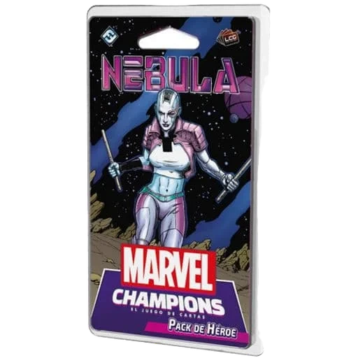 Caja del juego Marvel Champions: The Card Game – Nebula Hero Pack
