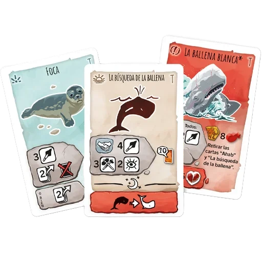 Caja del juego Paleo: La Ballena Blanca