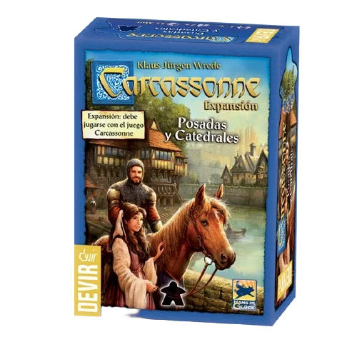 Caja del juego Carcassonne: Posadas y Catedrales