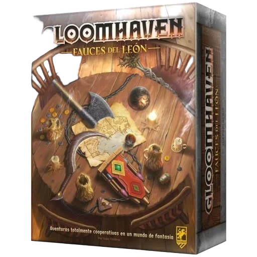 Caja del juego Gloomhaven: Fauces del León