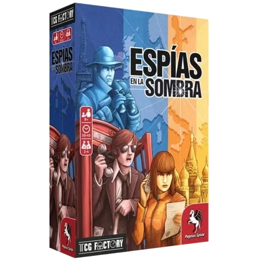 Caja del juego Espías en la sombra