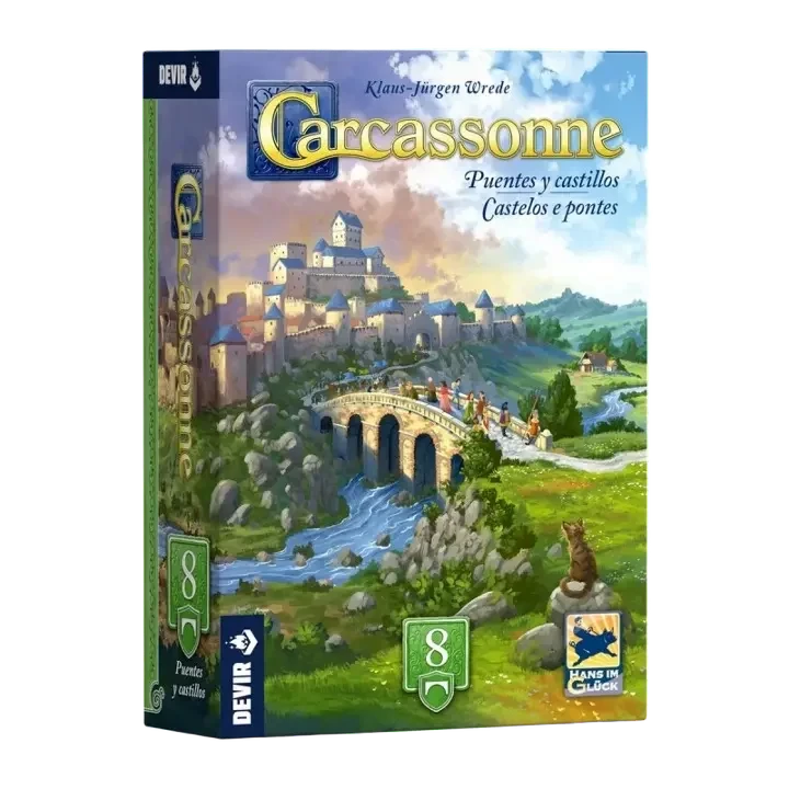 Caja del juego Carcassonne: Castles & Bridges