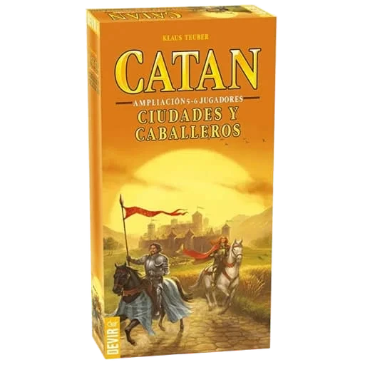 Caja del juego Ciudades y Caballeros de Catán: Expansión 5-6 Jugadores