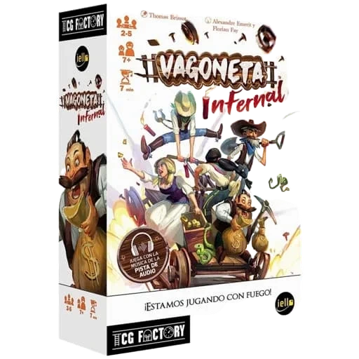 Caja del juego Vagoneta infernal
