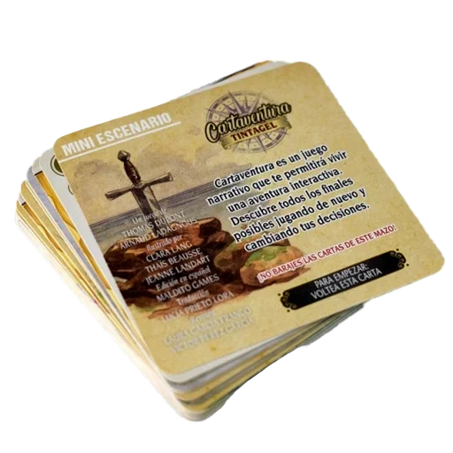Caja del juego Cartaventura: Tintagel
