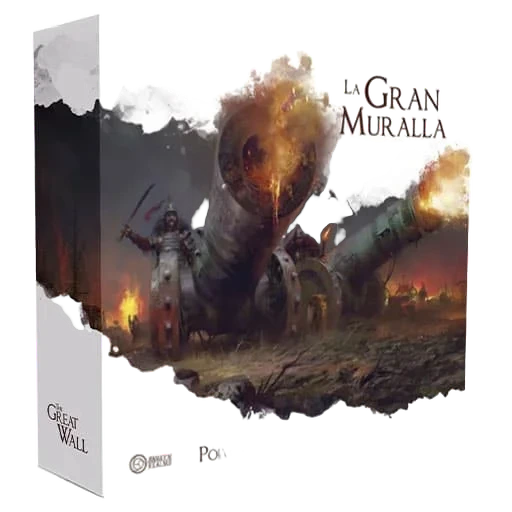 Caja del juego La Gran Muralla: Pólvora Negra