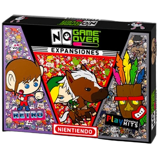 Caja del juego No Game Over: Expansiones – Nientiendo, Play & Greatest Hits y Retro