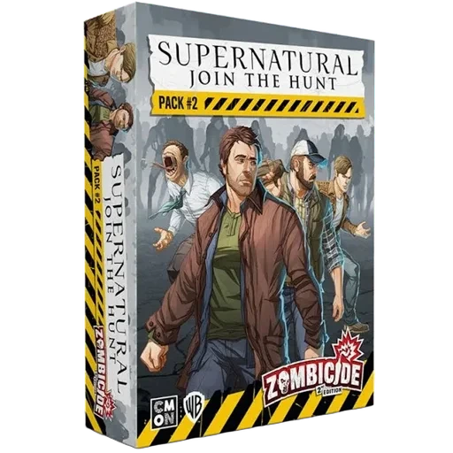 Caja del juego Zombicide: 2nd Edition – Supernatural: Join the Hunt – Pack 1