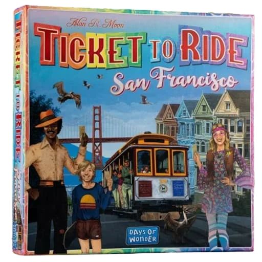Caja del juego Ticket to Ride: San Francisco