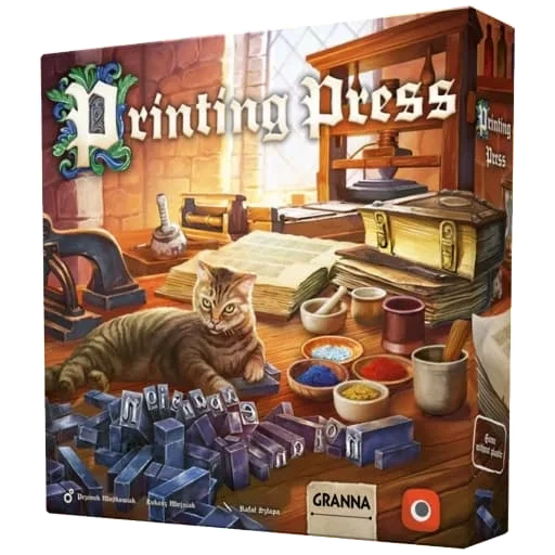 Caja del juego Printing Press