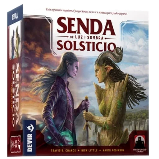 Caja del juego Path of Light and Shadow: Solstice