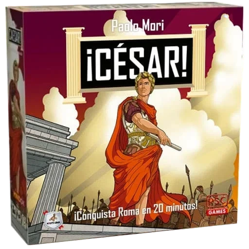 Caja del juego ¡César!: ¡Conquista Roma en 20 minutos!