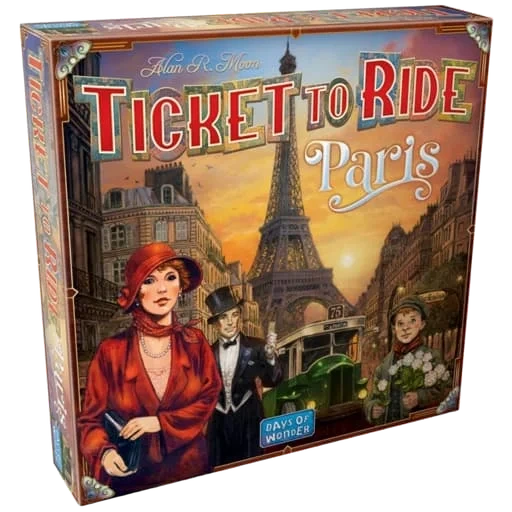 Caja del juego Ticket to Ride: Paris