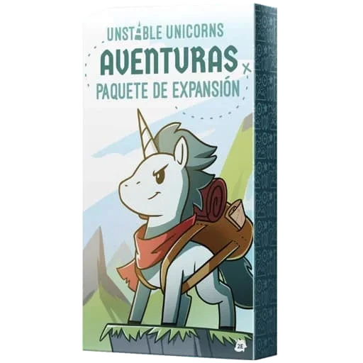 Caja del juego Unstable Unicorns: Adventures