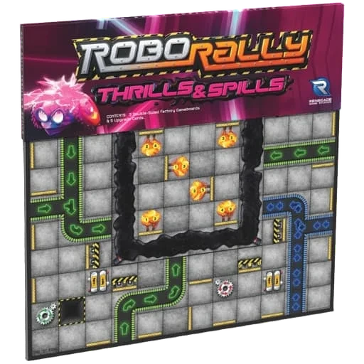 Caja del juego Robo Rally: Thrills & Spills