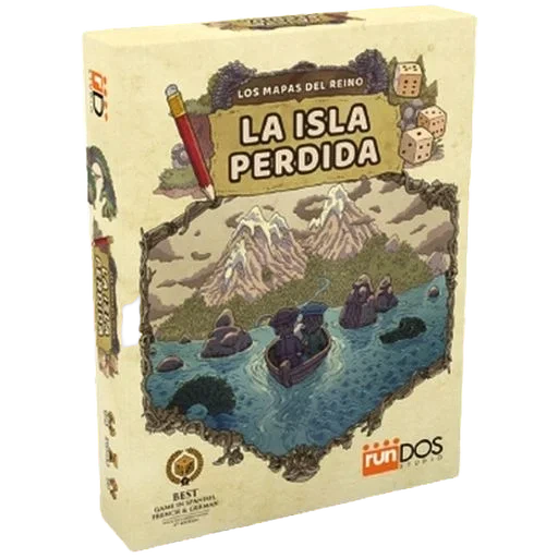 Caja del juego La Isla Perdida