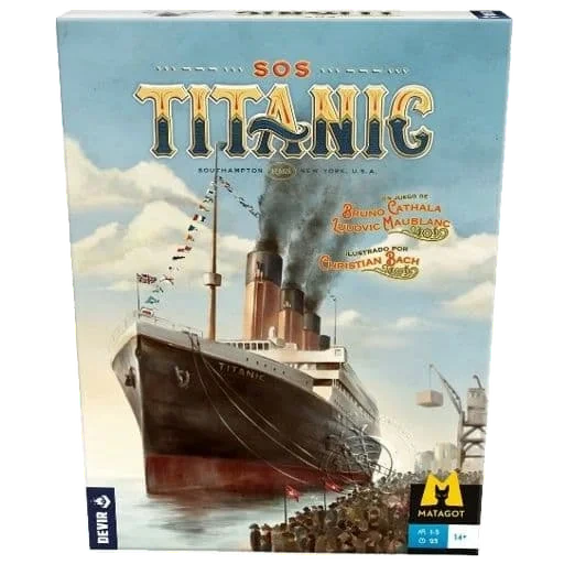Caja del juego SOS Titanic