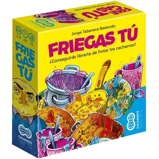 Caja del juego Friegas Tú