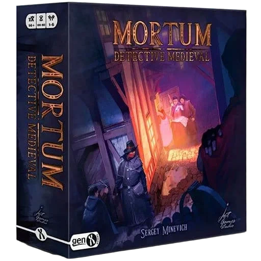 Caja del juego Mortum: Detective Medieval