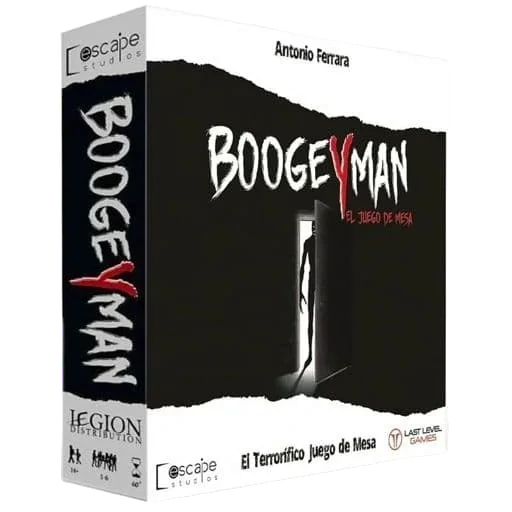Caja del juego Boogeyman: El Juego de Mesa