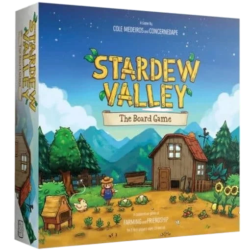 Caja del juego Stardew Valley: The Board Game