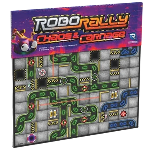 Caja del juego Robo Rally: Chaos & Carnage