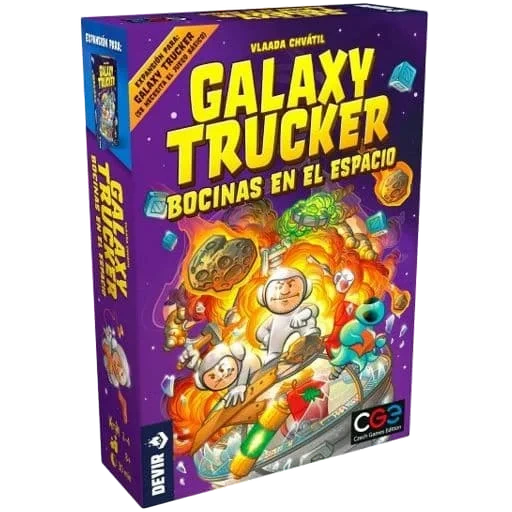 Caja del juego Galaxy Trucker: Keep on Trucking