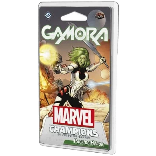Caja del juego Marvel Champions: The Card Game – Gamora Hero Pack