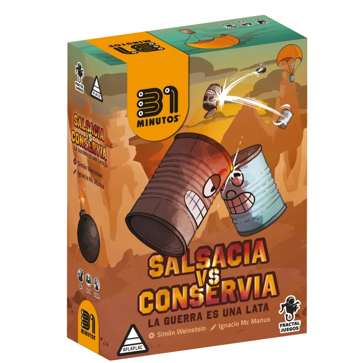 Caja del juego Salsacia vs Conservia