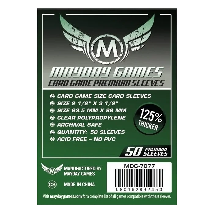 Caja del juego Standard Mayday 63.5×88
