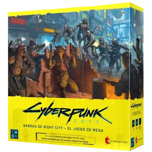 Caja del juego Cyberpunk 2077: Bandas de Night City