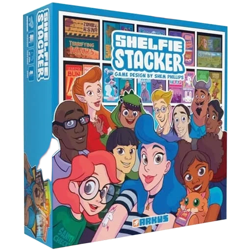 Caja del juego Shelfie Stacker
