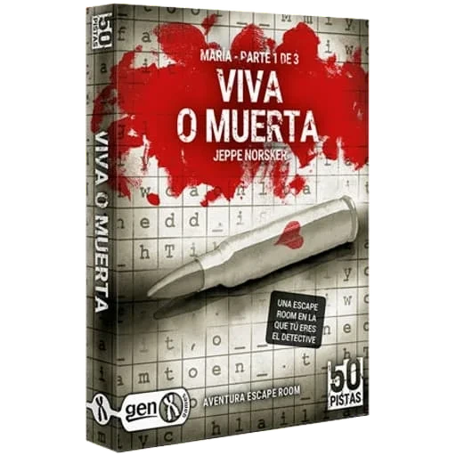Caja del juego 50 Pistas: Viva o Muerta